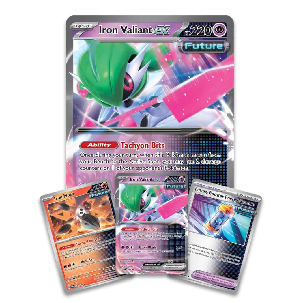 Pokémon TCG: Iron Valiant ex Box Promo Cards - The Wright TCG