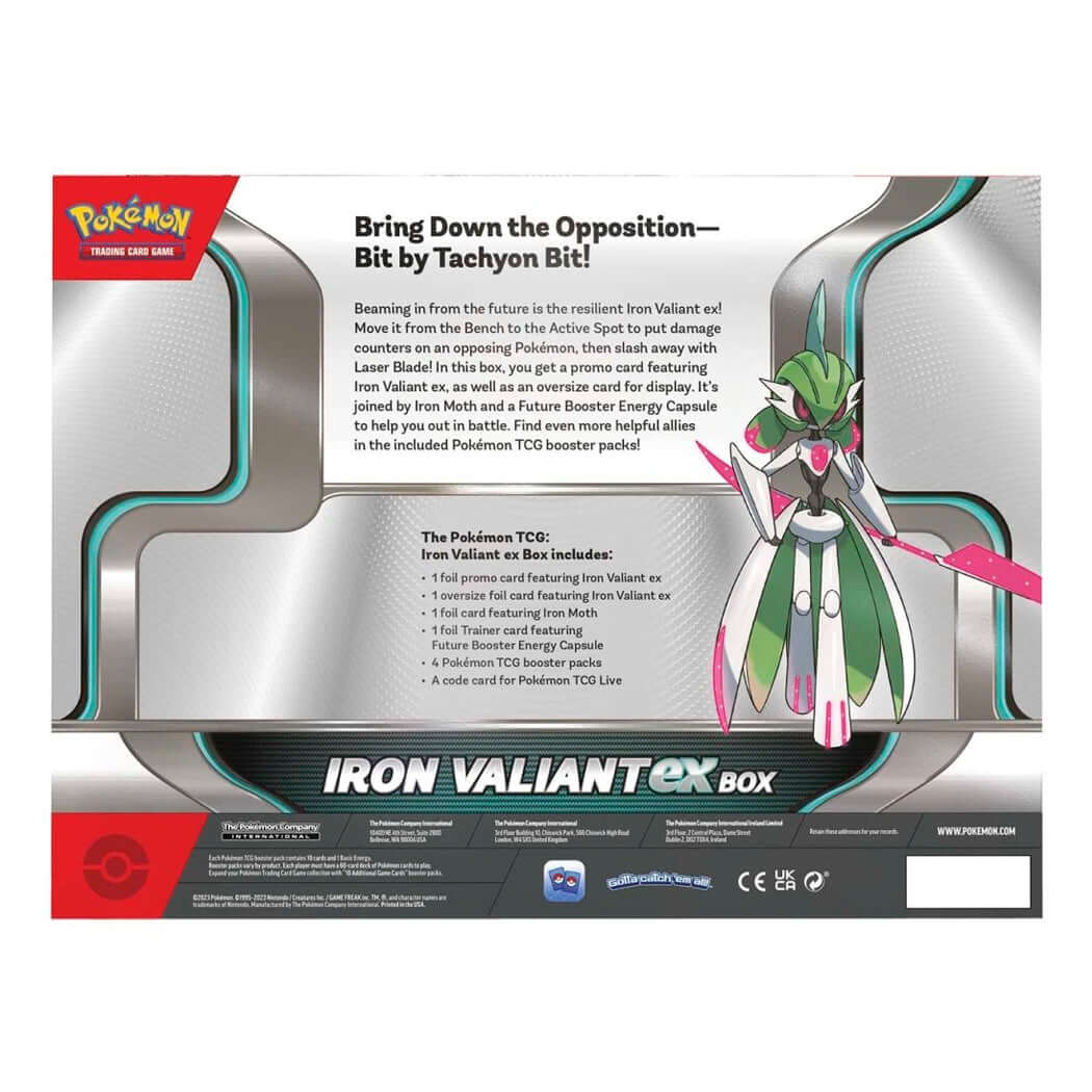 Pokémon TCG: Iron Valiant ex Box - The Wright TCG