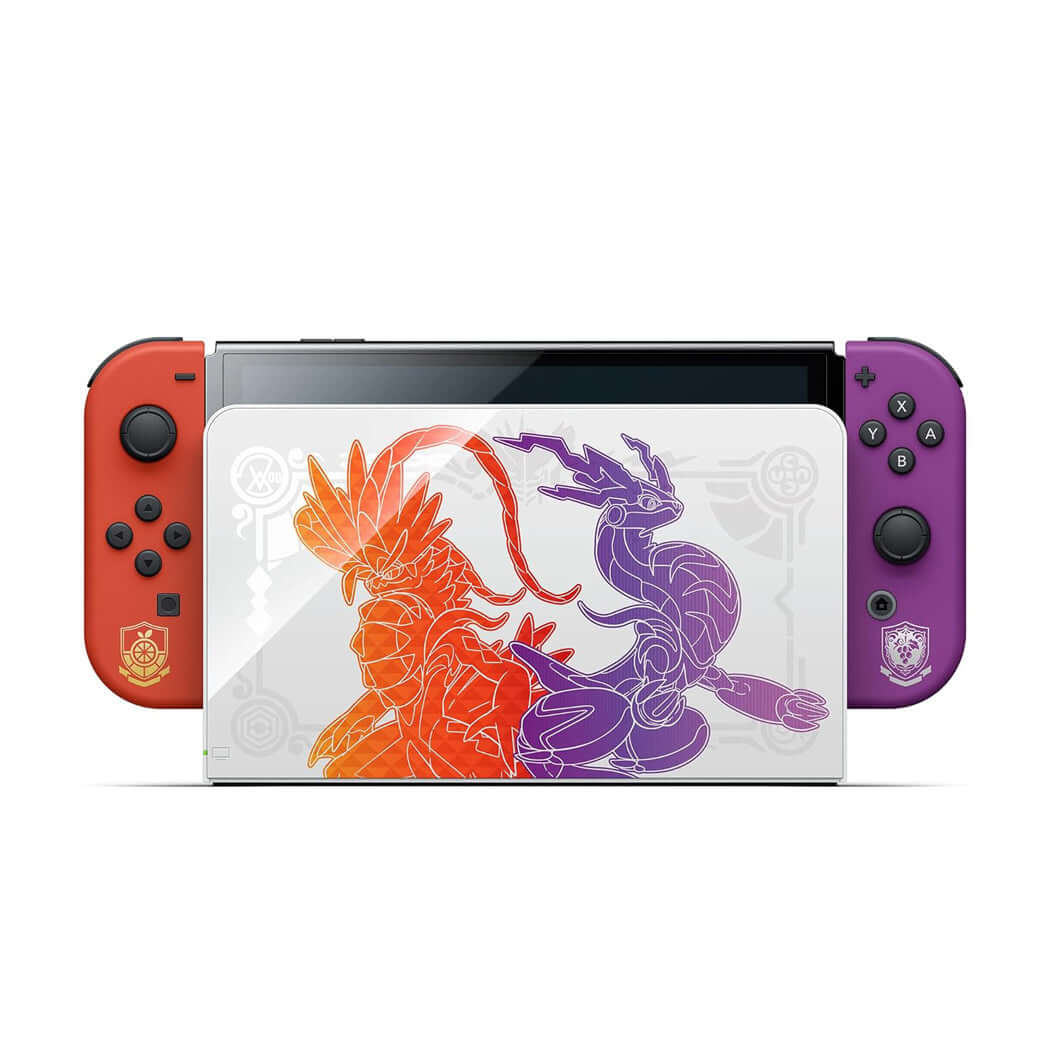 Nintendo Switch OLED Model: Pokemon Scarlet and Violet Edition - The Wright TCG
