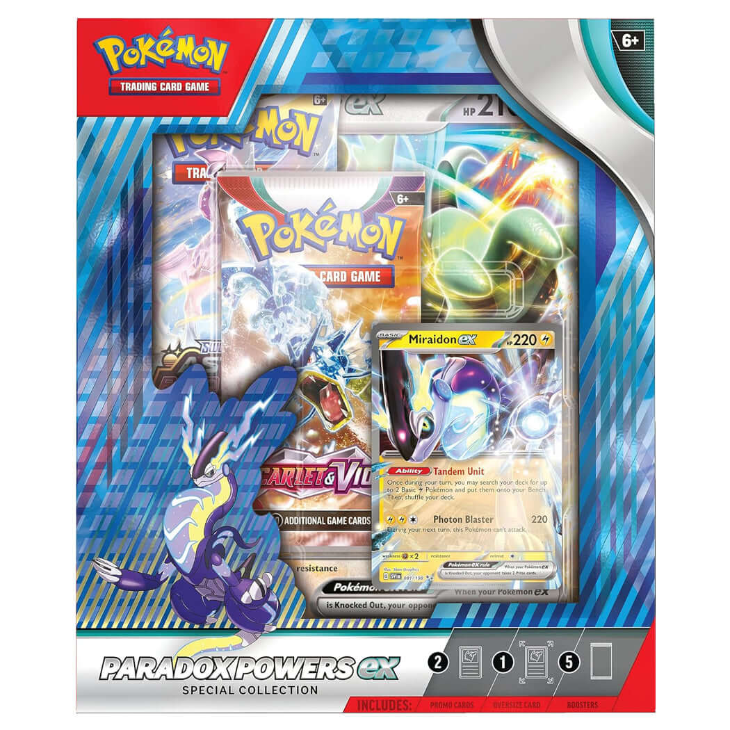 Pokémon TCG: Paradox Powers ex Special Collection - The Wright TCG