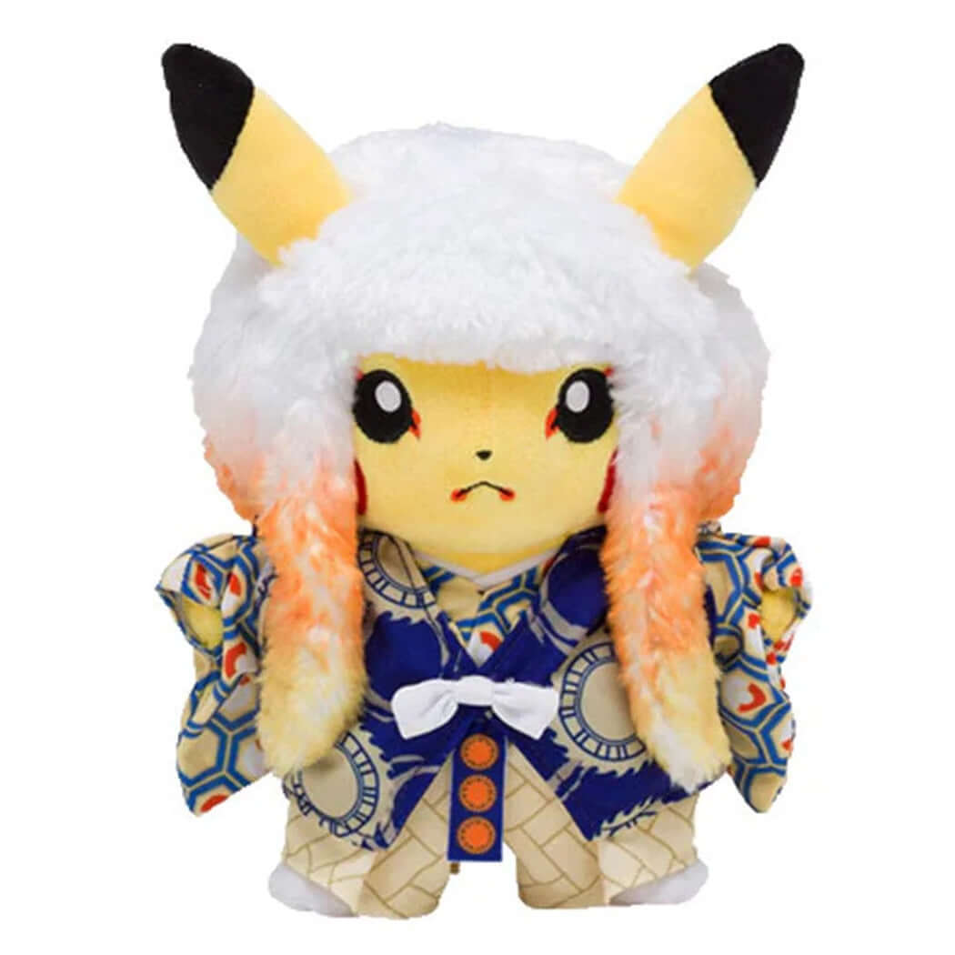 Pokémon Pikachu Kabuki Plush (Pokémon Center Tokyo DX Exclusive) - The Wright TCG