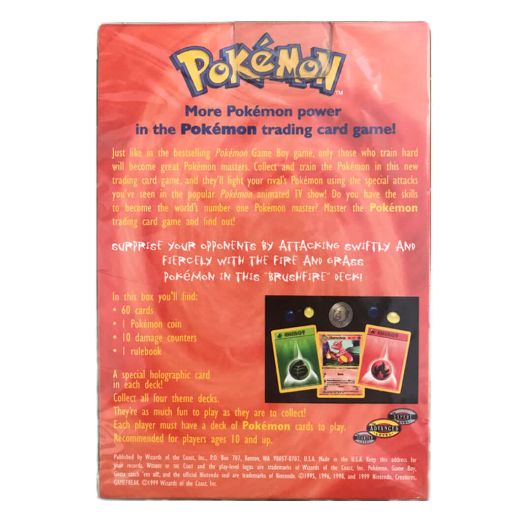 Pokémon TCG: Base Set - Brushfire Theme Deck - The Wright TCG