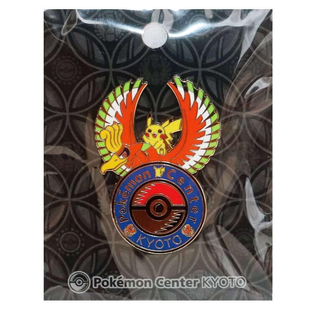 Pokémon Center Kyoto Pin (Ho-Oh & Pikachu) - The Wright TCG
