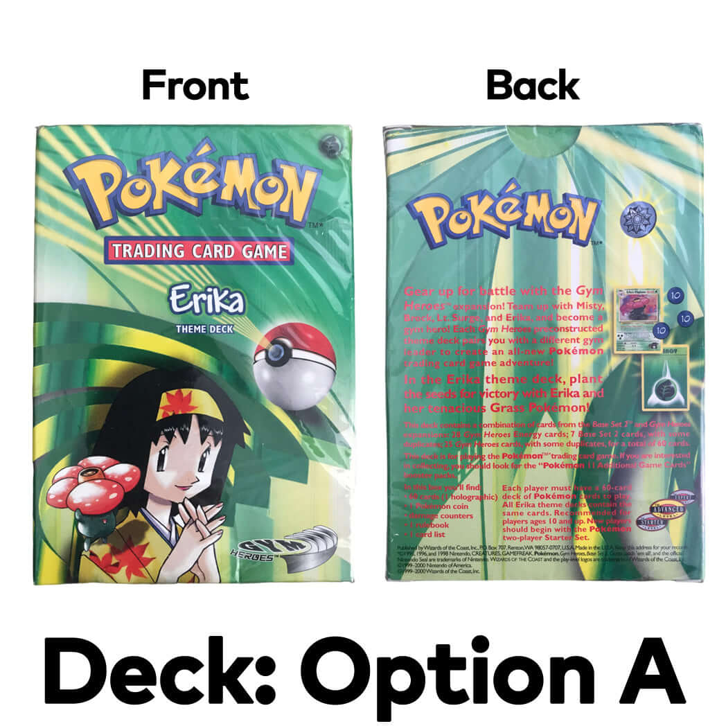 Pokemon Gym Heroes Erika Theme Deck - The Wright TCG