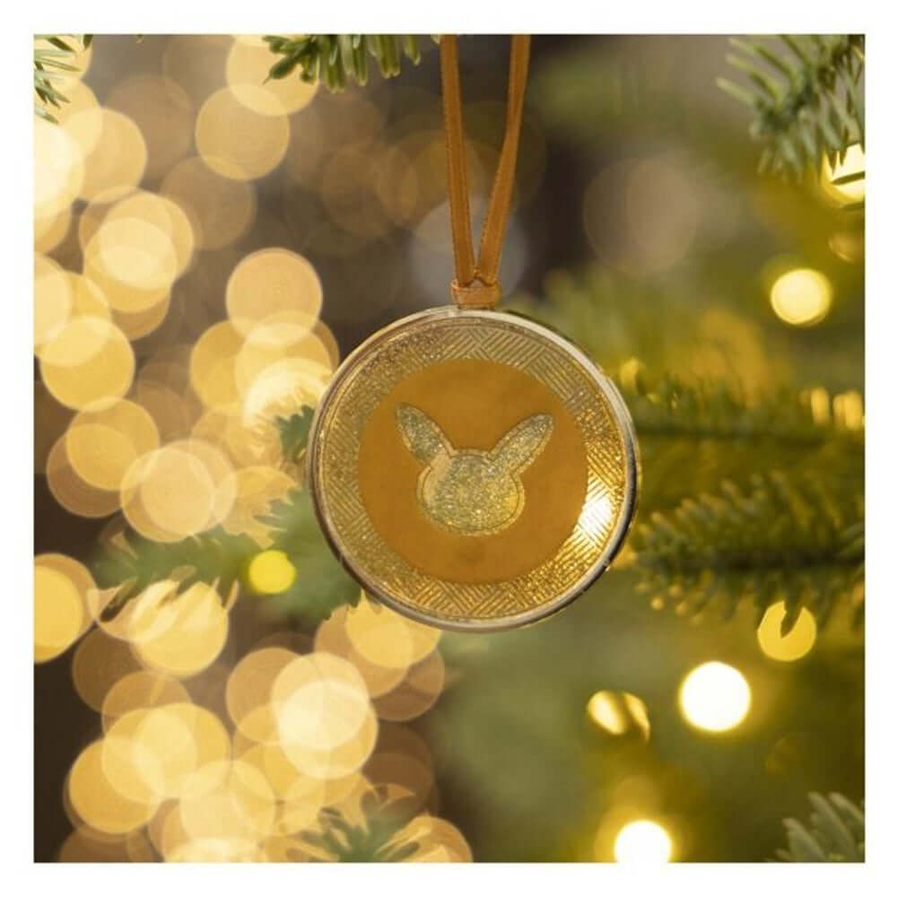 Pokemon Winter Wonders Pikachu Flat Brass Ornament - The Wright TCG
