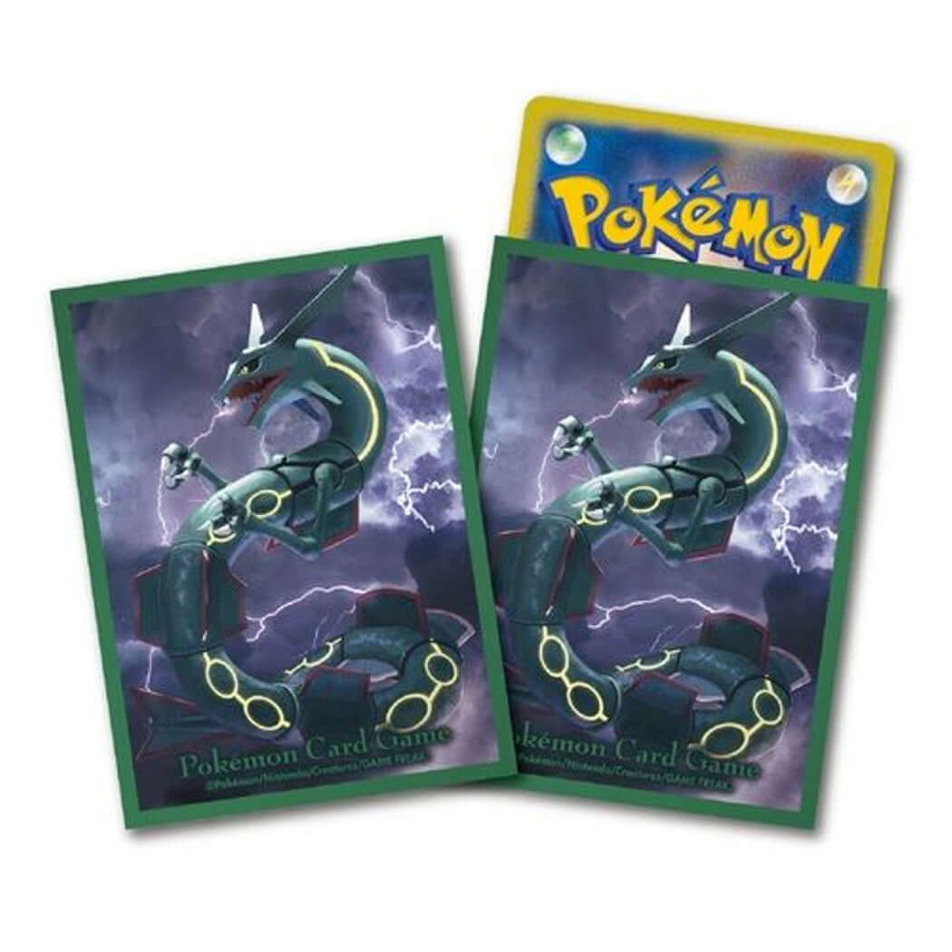Pokémon TCG: 2022 Shiny Rayquaza Card Sleeves - The Wright TCG