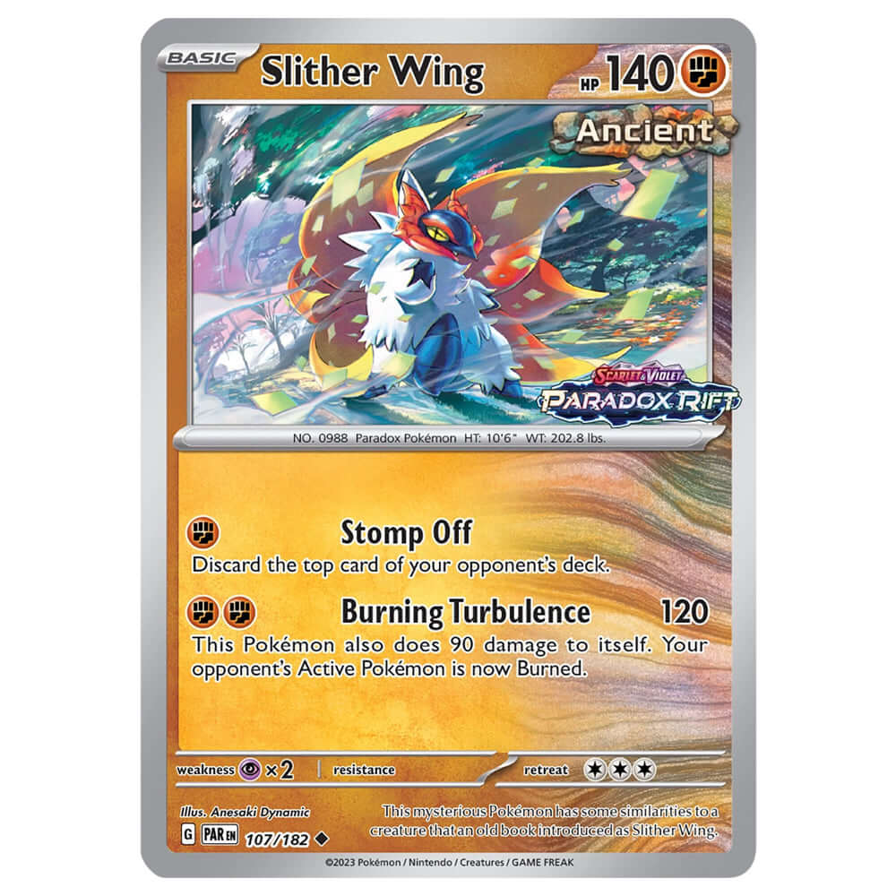 Slither Wing - 107/182 - Paradox Rift (SV04)(Best Buy Promo) Slither Wing - 107/182 - Paradox Rift (SV04)(Best Buy Promo)