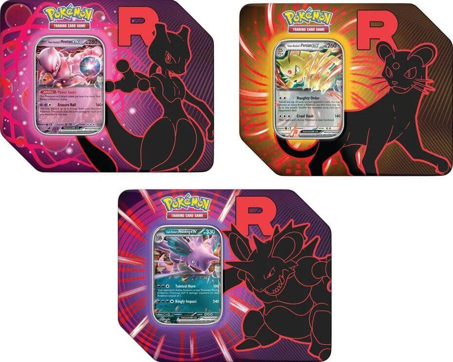 Pokémon TCG: Team Rocket Tin
