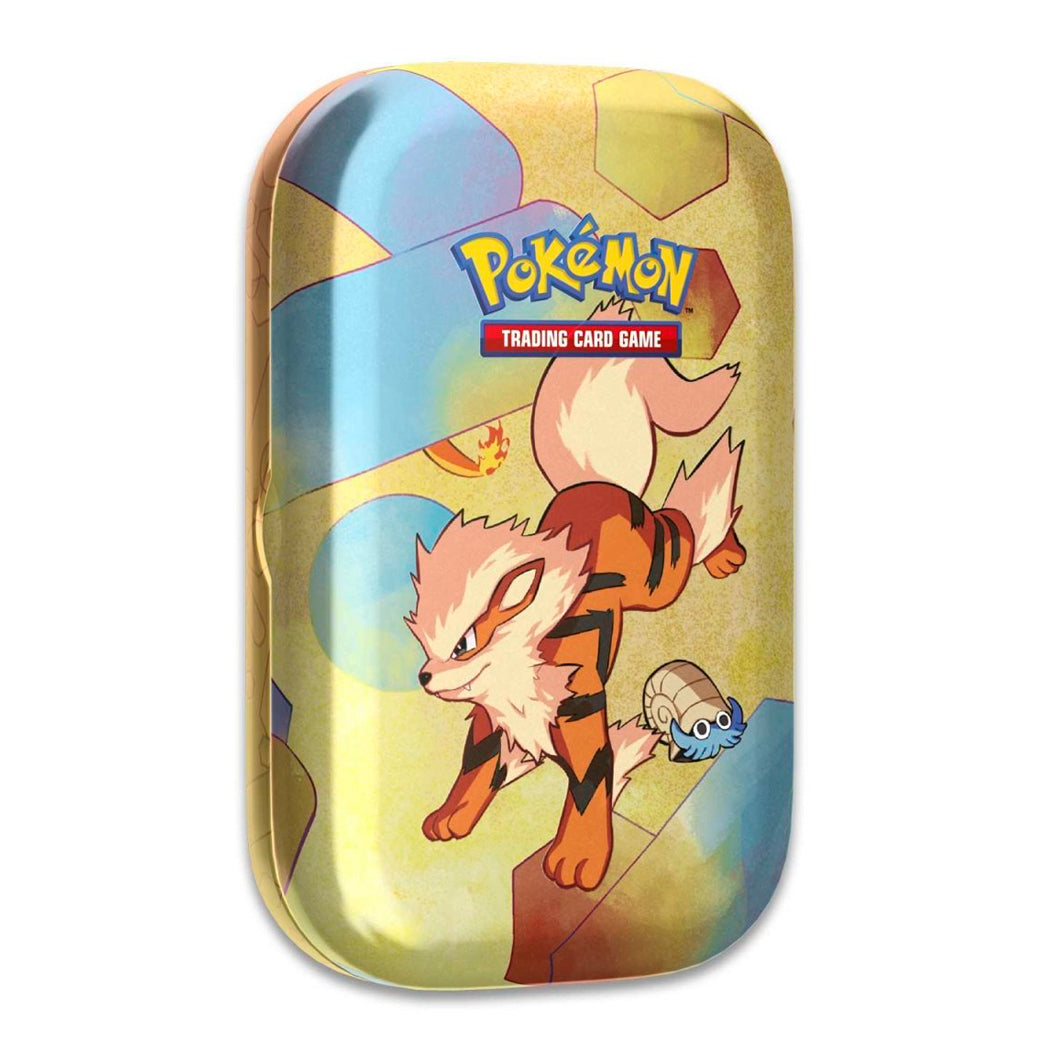 Pokemon TCG: Scarlet & Violet 151 Arcanine & Omanyte Mini Tin