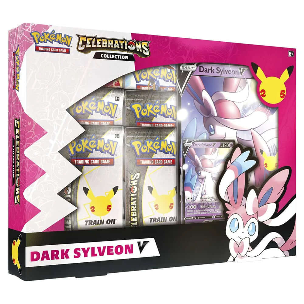  Pokémon TCG 25th Celebrations Dark Sylveon Collection Box