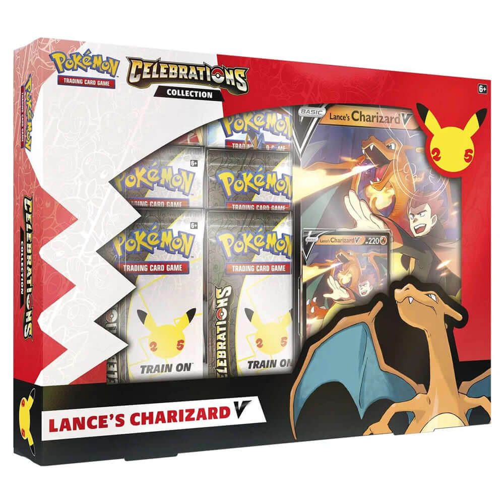  Pokémon TCG 25th Celebrations Lance's Charizard Collection Box