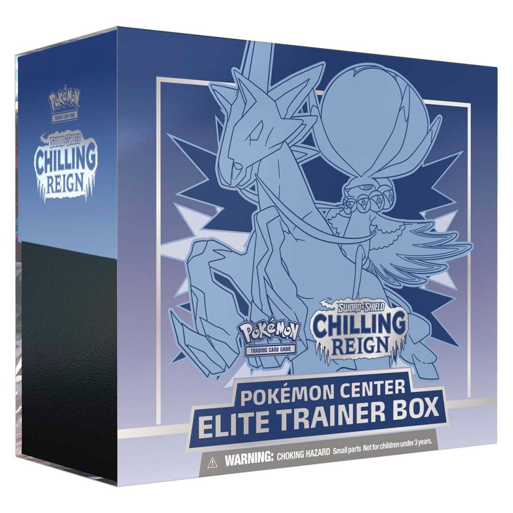 Chilling Reign Pokemon Center Elite Trainer Box (Ice Rider Calyrex) - The Wright TCG