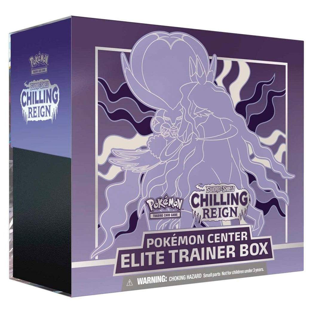 Chilling Reign Pokemon Center Elite Trainer Box (Shadow Rider Calyrex) - The Wright TCG