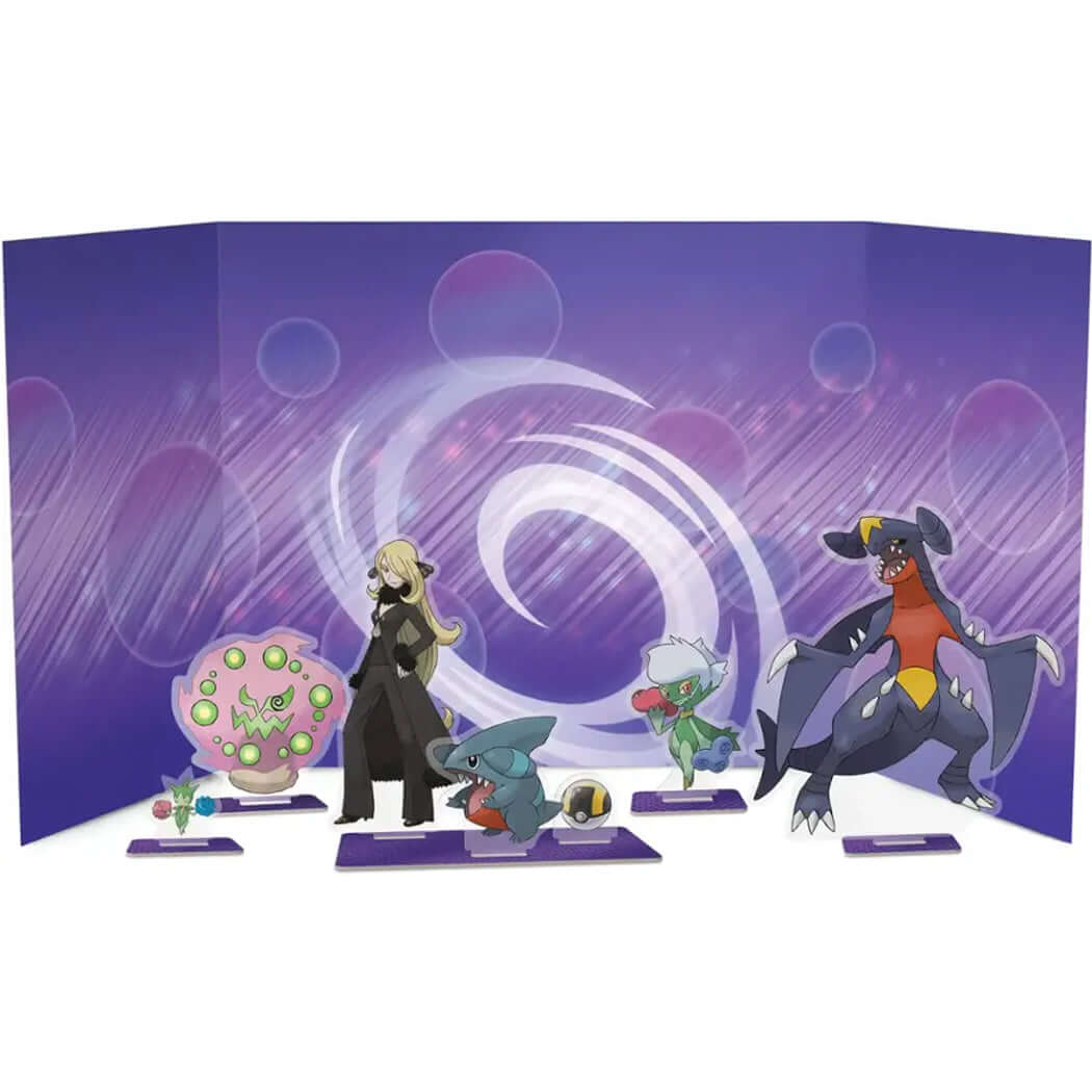 Pokémon TCG: Cynthia's Garchomp ex Premium Collection Acrylic Stand - The Wright TCG