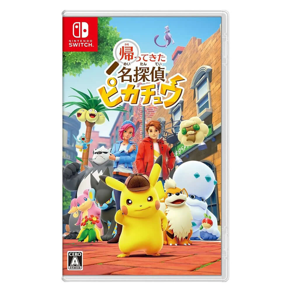 Pokemon Detective Pikachu Nintendo Switch Japanese