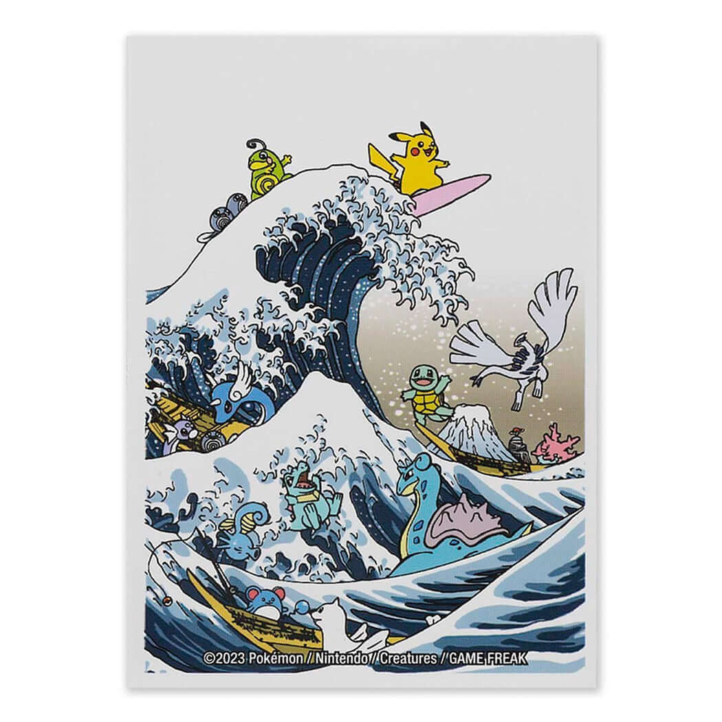 Pokémon TCG: Great Wave Pikachu & Friends Card Sleeves (65 Count)