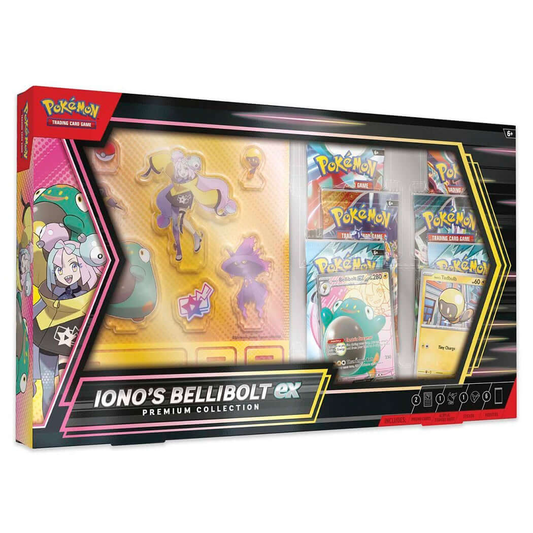 Pokémon TCG: Iono’s Bellibolt ex Premium Collection - The Wright TCG