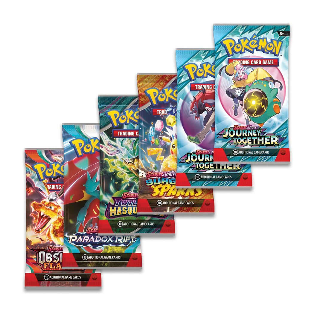 Pokémon TCG: Iono’s Bellibolt ex Premium Collection Booster Packs - The Wright TCG
