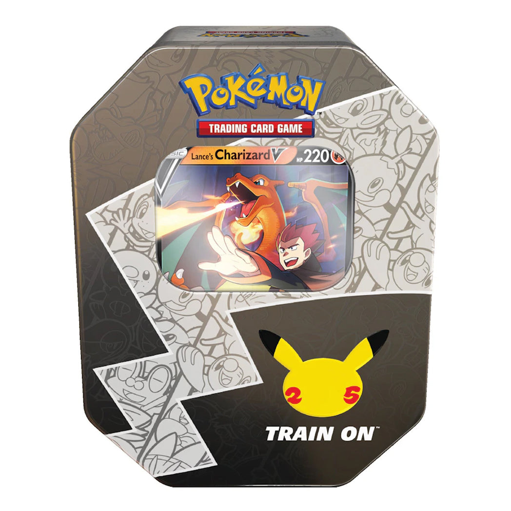Pokémon TCG: Celebrations 25th Anniversary Collection Lance's Charizard V Tin