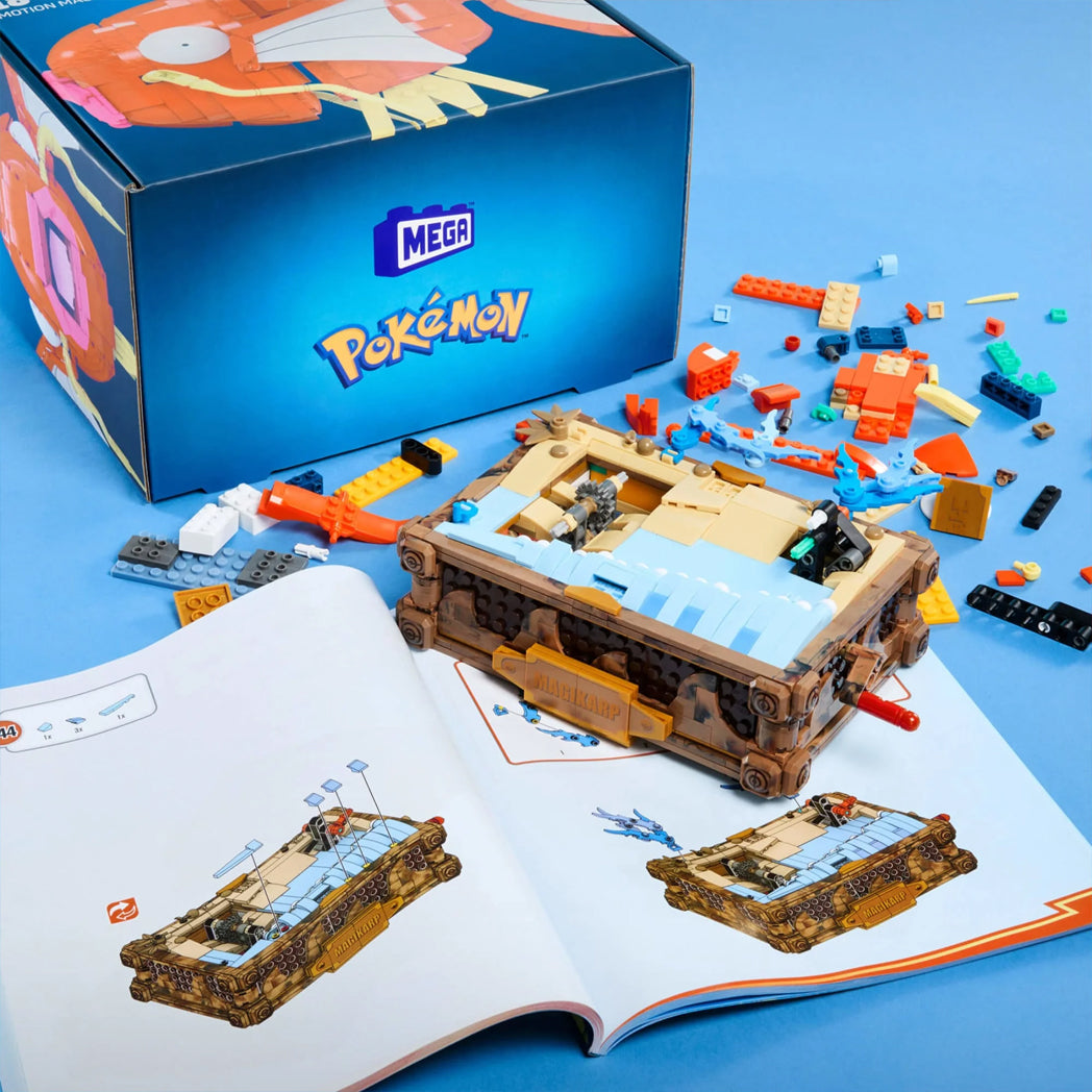 MEGA Pokemon Motion Magikarp Building Set - The Wright TCG