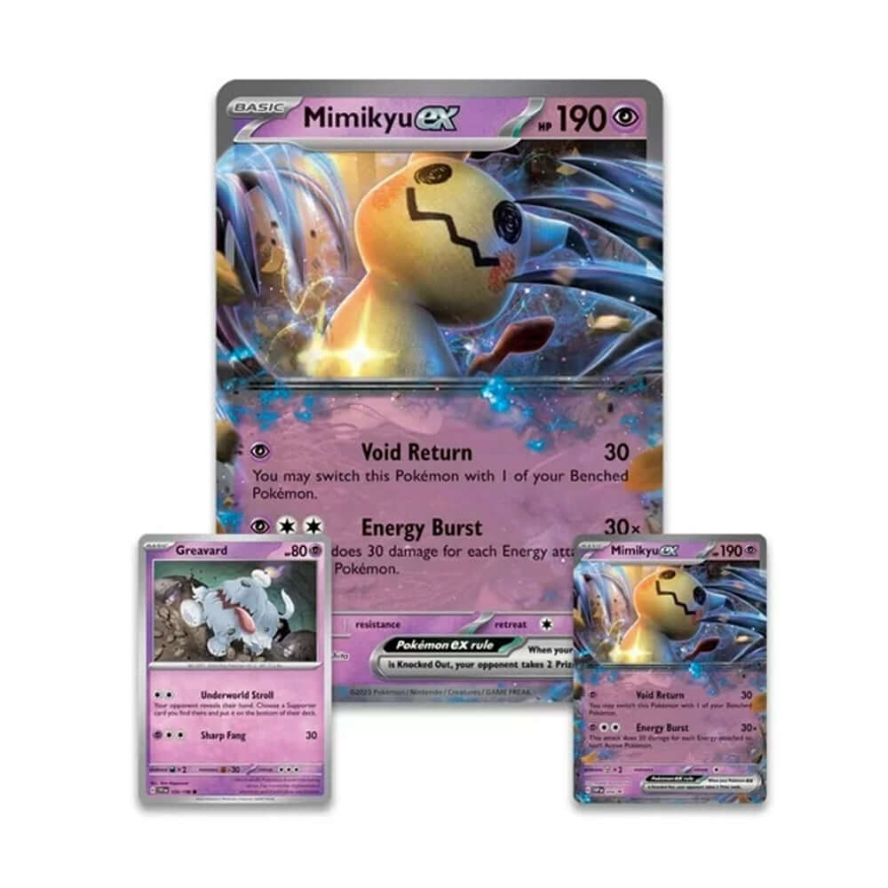 Pokemon TCG: Mimikyu ex Promo Card - The Wright TCG