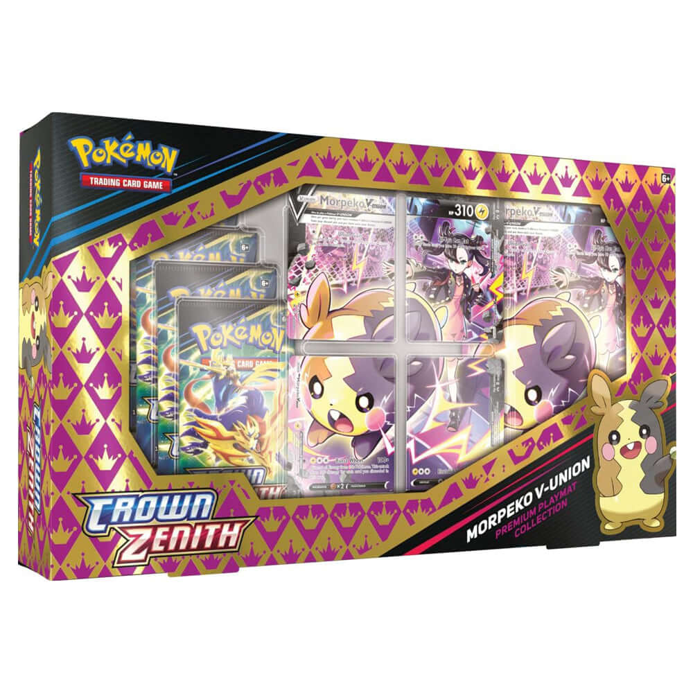 Pokémon TCG: Crown Zenith Morpeko V-UNION Premium Playmat Collection