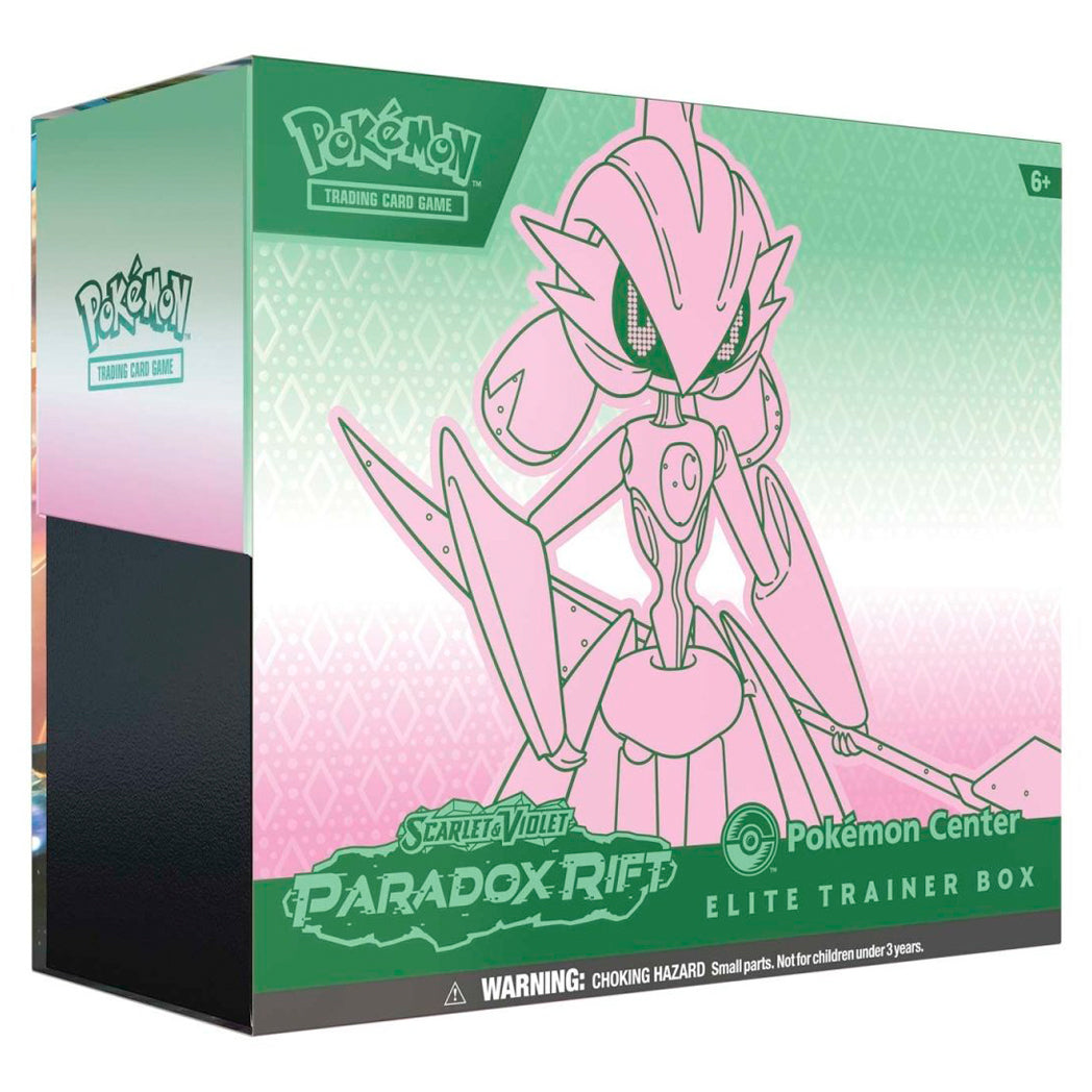 Pokémon TCG: Scarlet & Violet Paradox Rift (Iron Valiant) Pokémon Center Elite Trainer Box