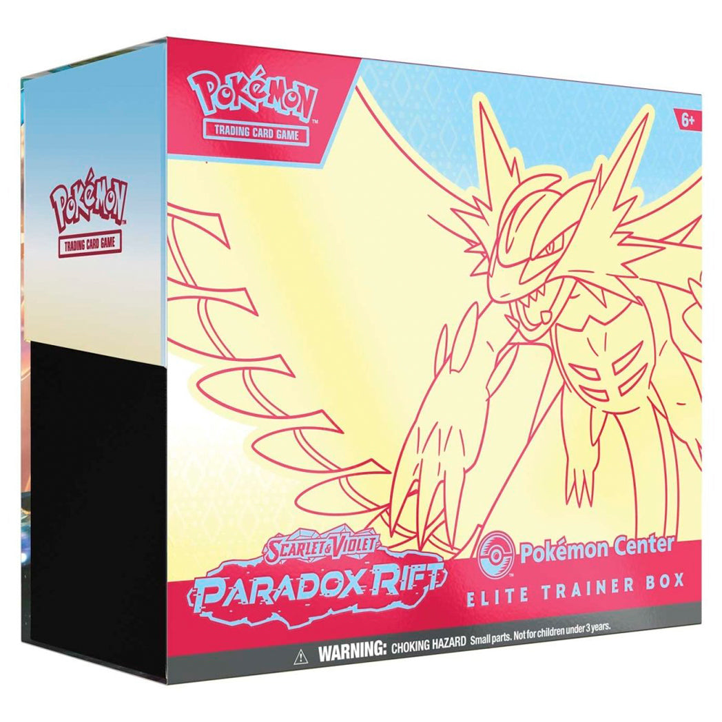 Pokémon TCG: Scarlet & Violet Paradox Rift (Roaring Moon) Pokémon Center Elite Trainer Box