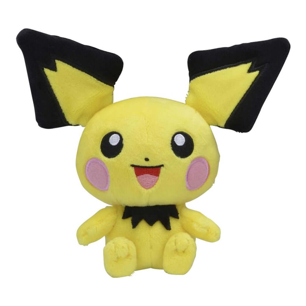 Pokemon Pichu Sitting Cuties Plush - The Wright TCG