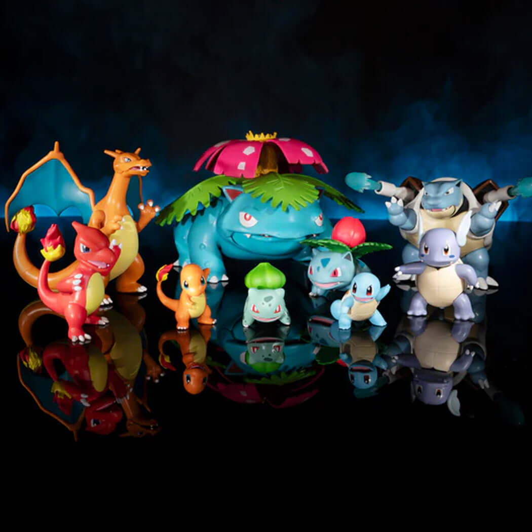 Pokémon Jazwares Special Series Kanto Region First Partners Figure Set - The Wright TCG