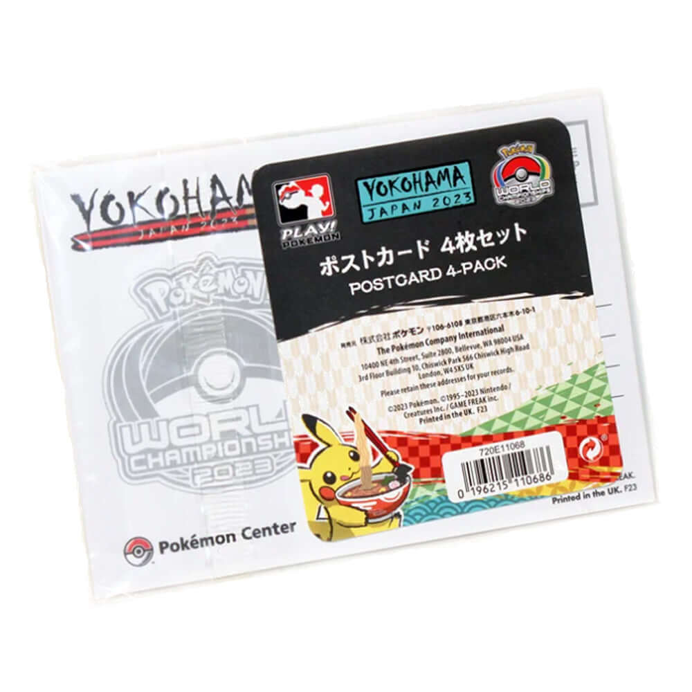 Pokemon 2023 Yokohama Postcard set