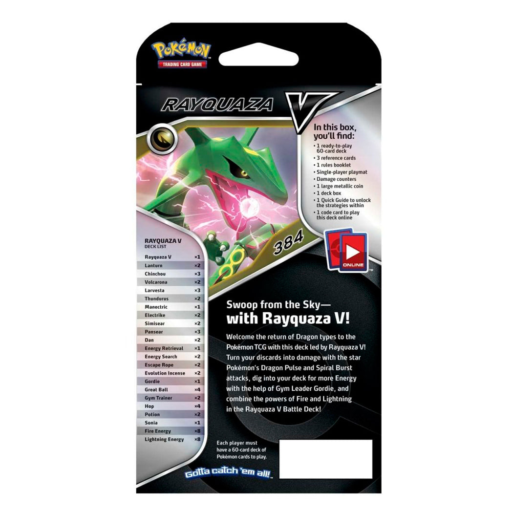 Pokemon TCG: Rayquaza V Battle Deck - The Wright TCG