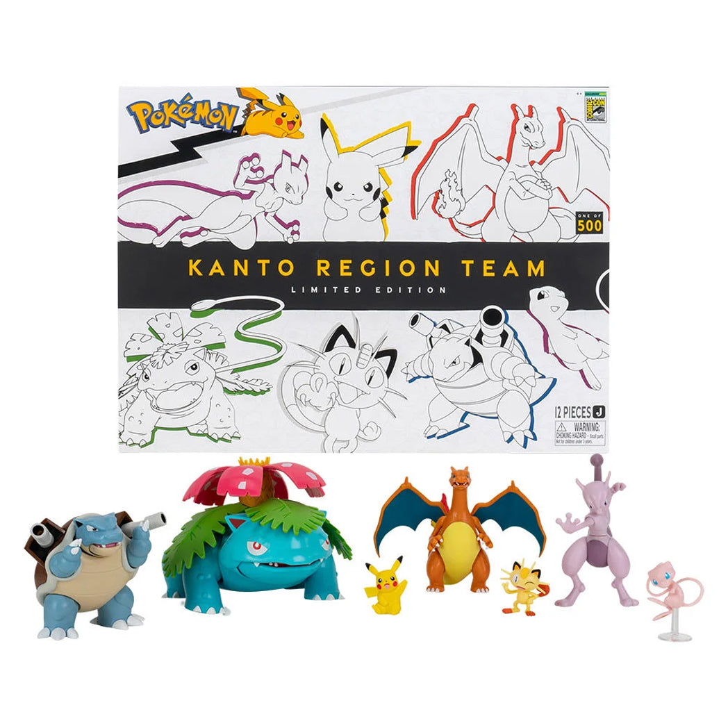 Pokémon Jazwares Kanto Region Team (SDCC 2024 Exclusive)