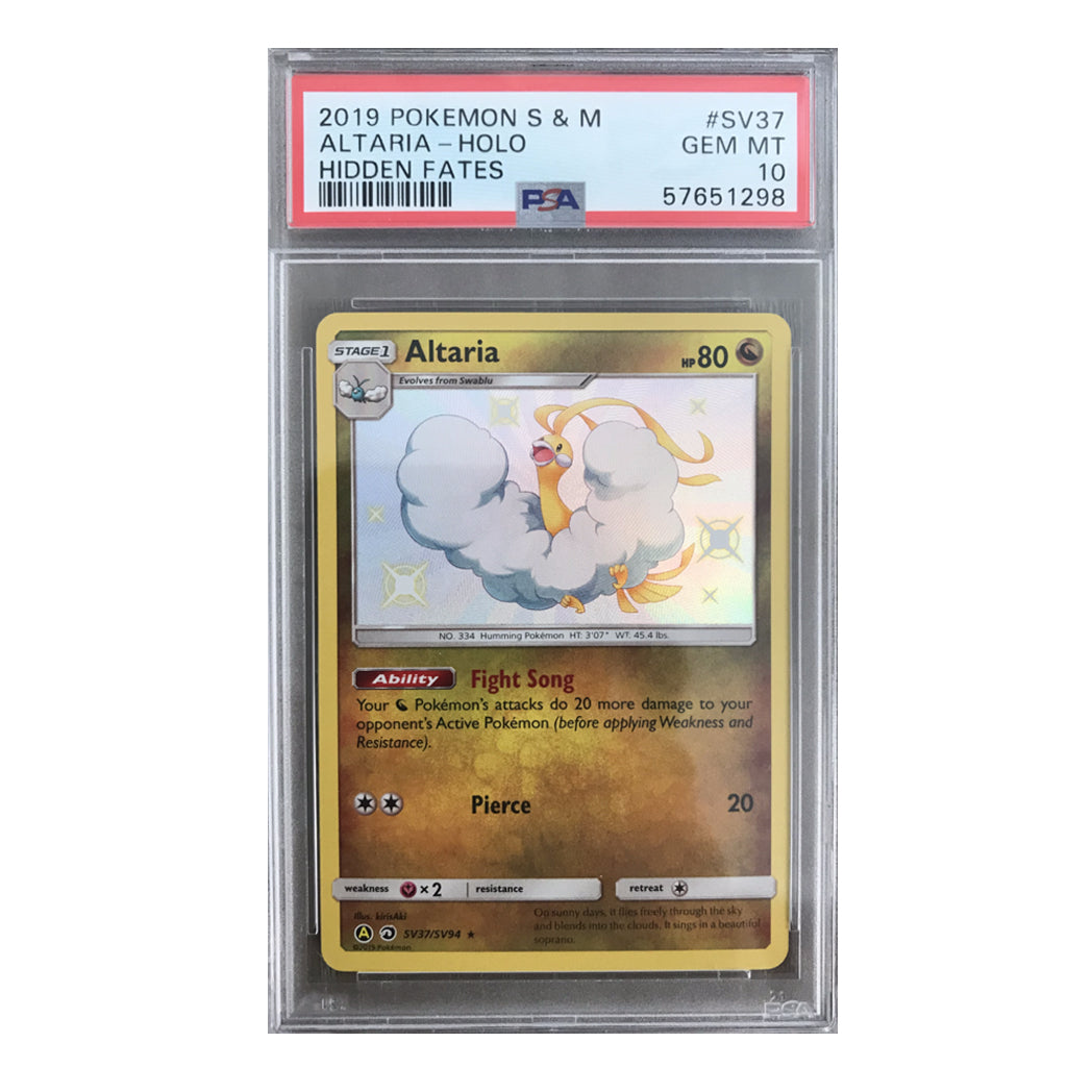 Altaria PSA 10 - SV37/SV94 - Hidden Fates: Shiny Vault