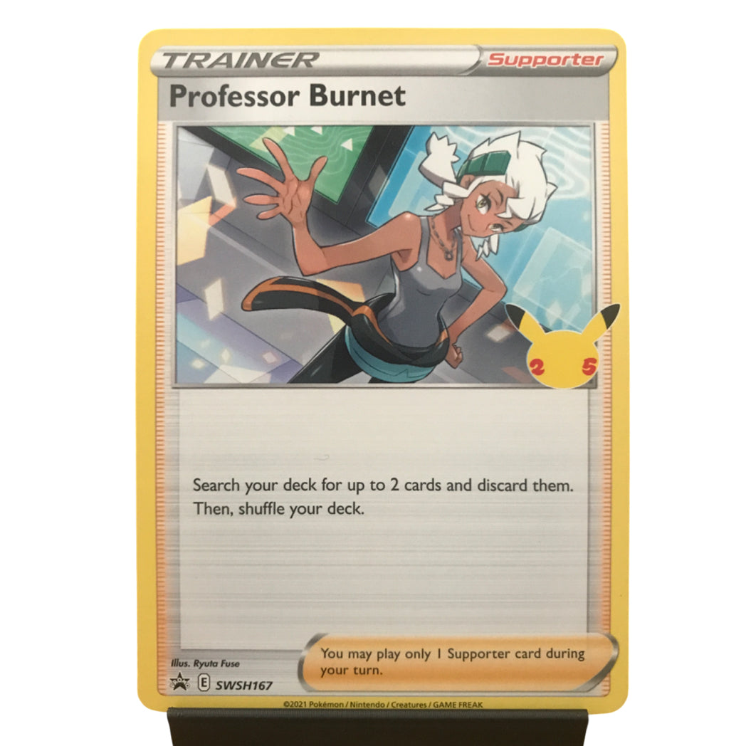 Professor Burnet - SWSH167 (Promo) - Celebrations [SWSH7.5] - The Wright TCG