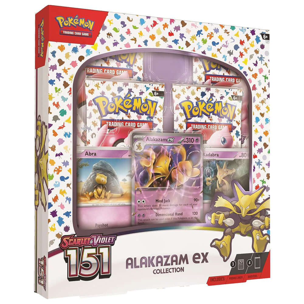 Pokémon TCG: Scarlet & Violet - 151 Alakazam ex Collection Box