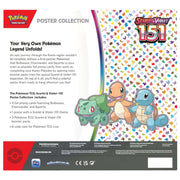 Pokemon TCG: Scarlet & Violet - 151 Poster Collection Back Backside - The Wright TCG