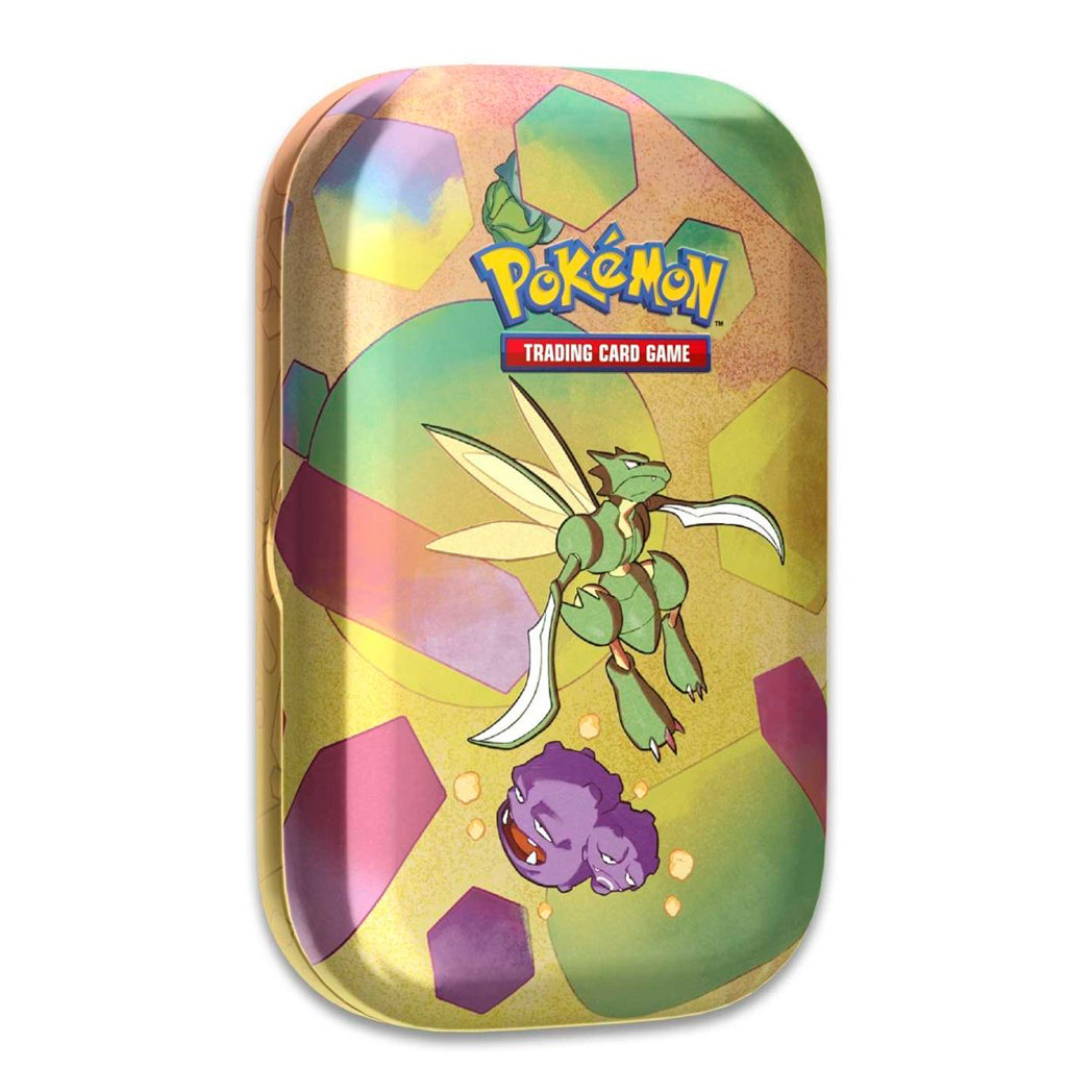 Pokemon TCG: Scarlet & Violet 151 Scyther & Weezing Mini Tin