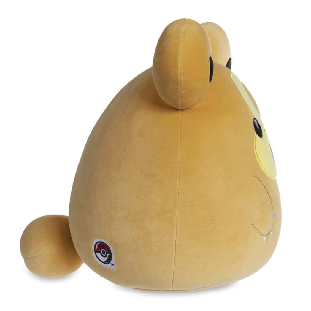 Teddiursa Squishmallow Pokemon Center Exclusive Side View - The Wright TCG