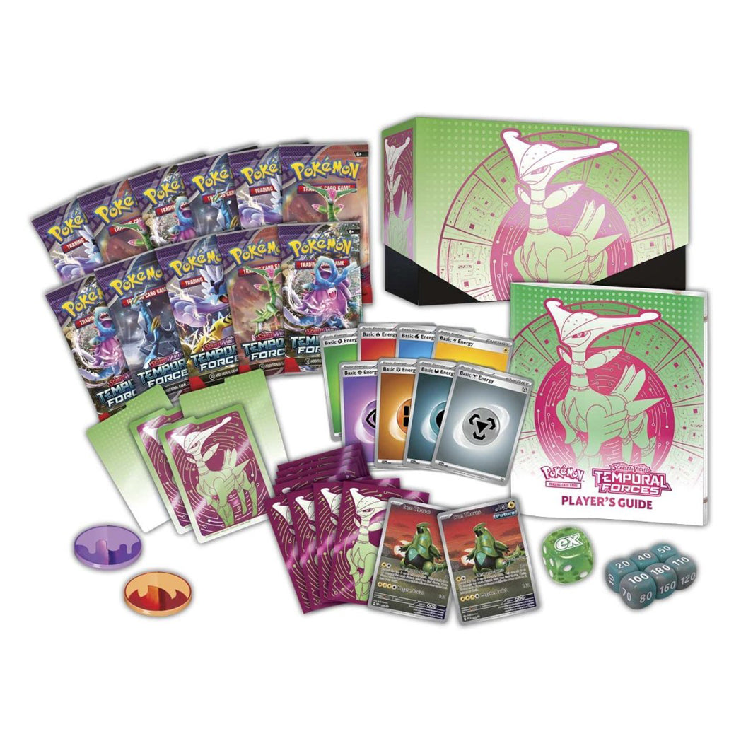 Pokémon TCG: Scarlet & Violet Temporal Forces Pokémon Center Elite Trainer Box (Iron Leaves)