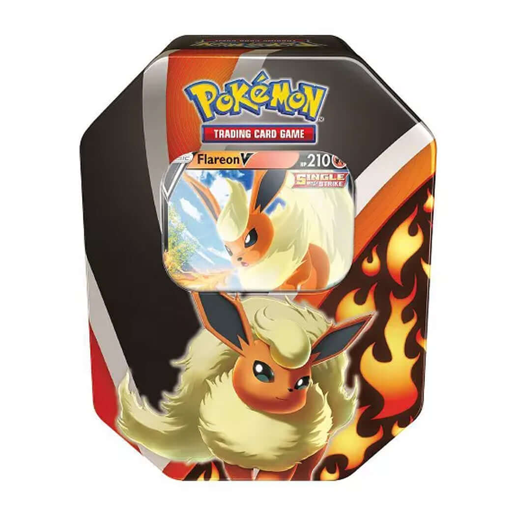 Pokemon TCG: V Heroes Bundle Tin Flareon & Sylveon - The Wright TCG