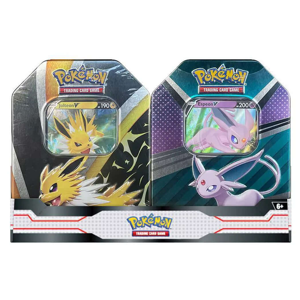 Pokemon TCG: V Heroes Bundle Tin Jolteon & Espeon - The Wright TCG